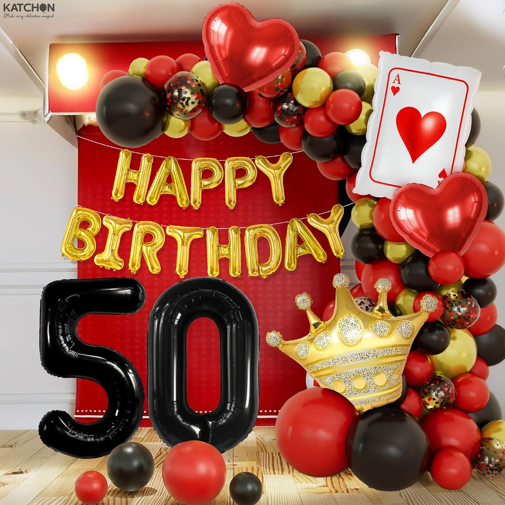 Happy 50Th Birthday Decorations, Pack of 65