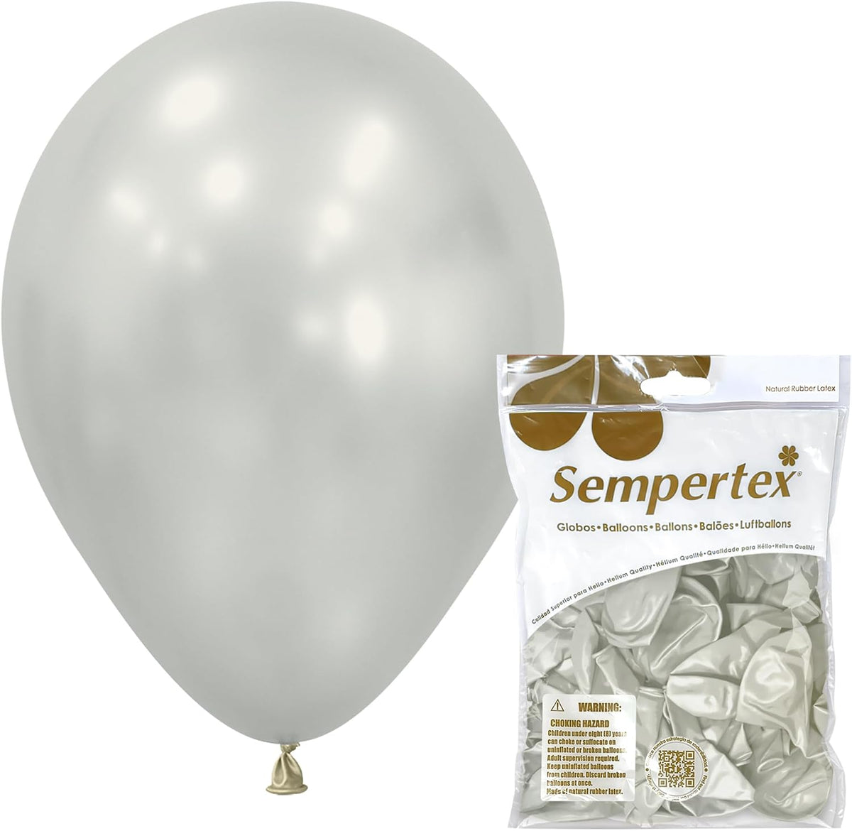 Deluxe Lilac Balloons, Latex, 11 Inch, 25 Pcs