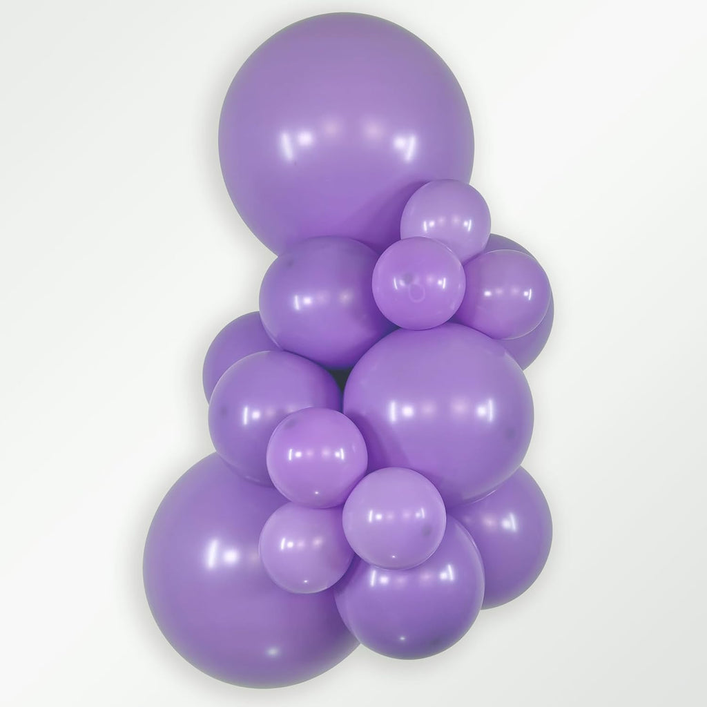 Deluxe Lilac Balloons, Latex, 11 Inch, 25 Pcs