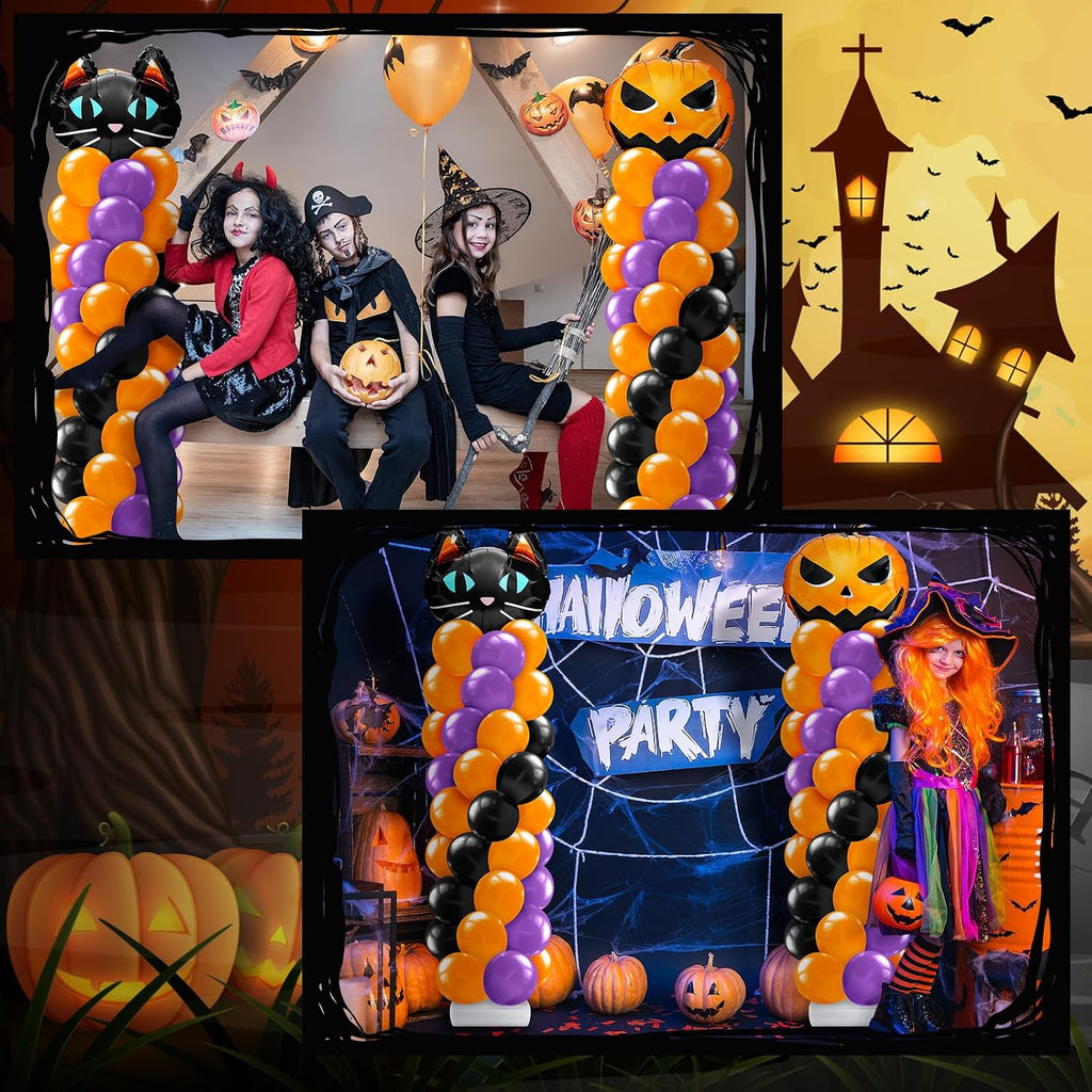 2 Sets Halloween Balloon Column Stand Kit
