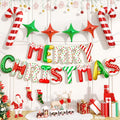 Donut Merry Christmas Balloon Banner, 16 Inch Letter for Holiday Xmas Party